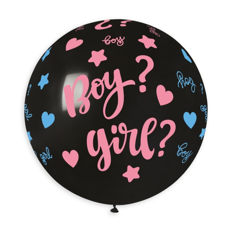 31" Boy? Girl? Latex Balloons 10pk