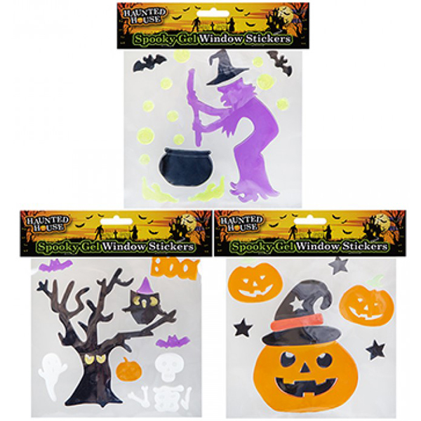 (image for) Halloween Gel Window Stickers x1
