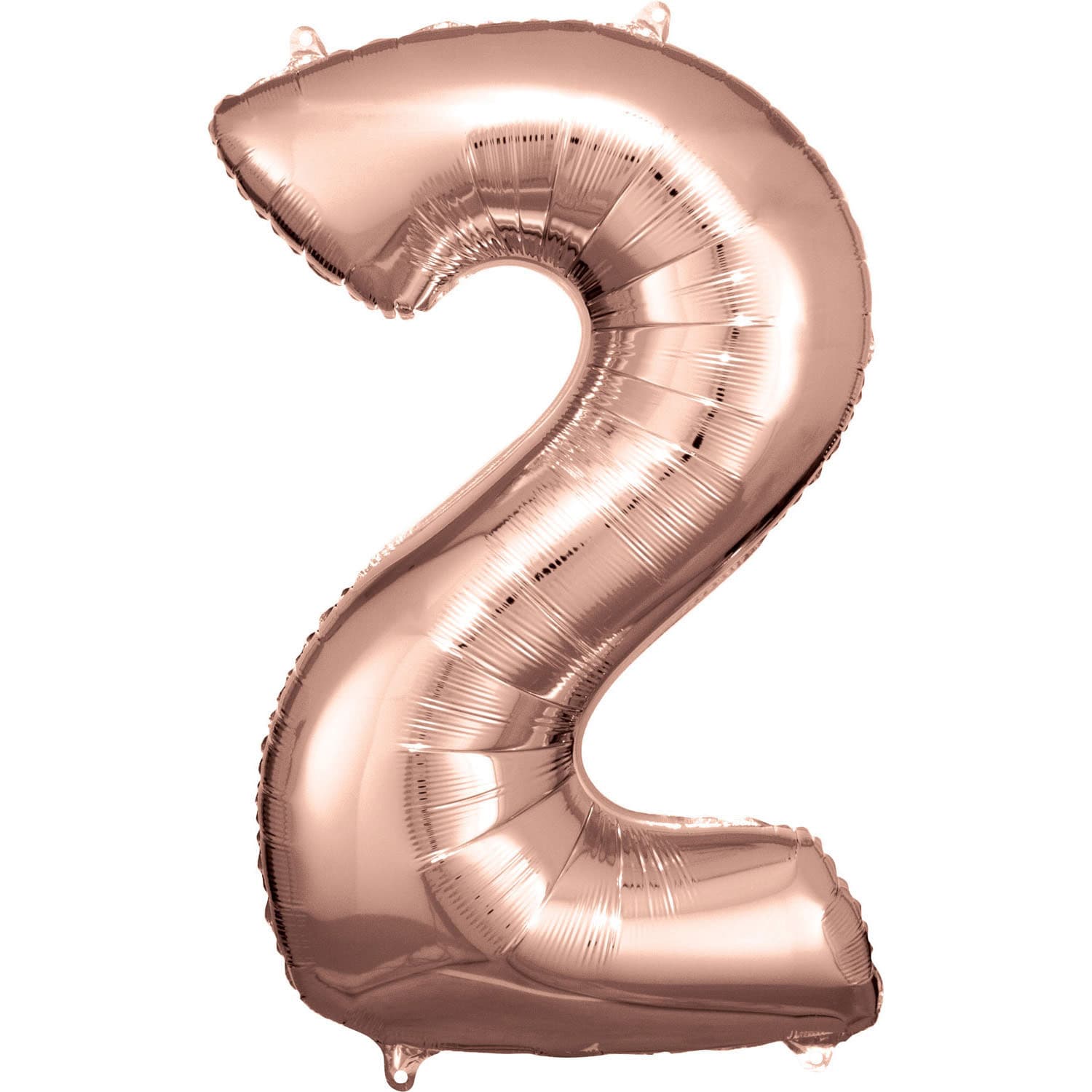 Riethmuller 34" Rose Gold 2 Foil Number Balloons