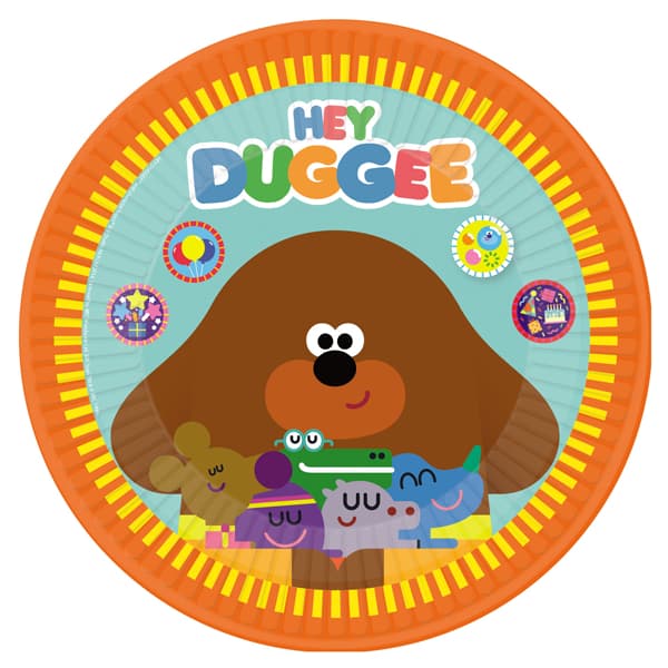 Hey Duggee Paper Plates 8pk