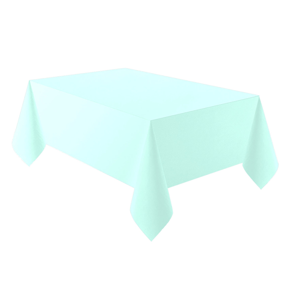 (image for) Seafoam Green Paper Tablecover 1pk