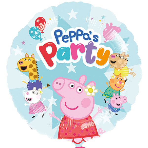 18" Peppa Pig Party Foil Balloon