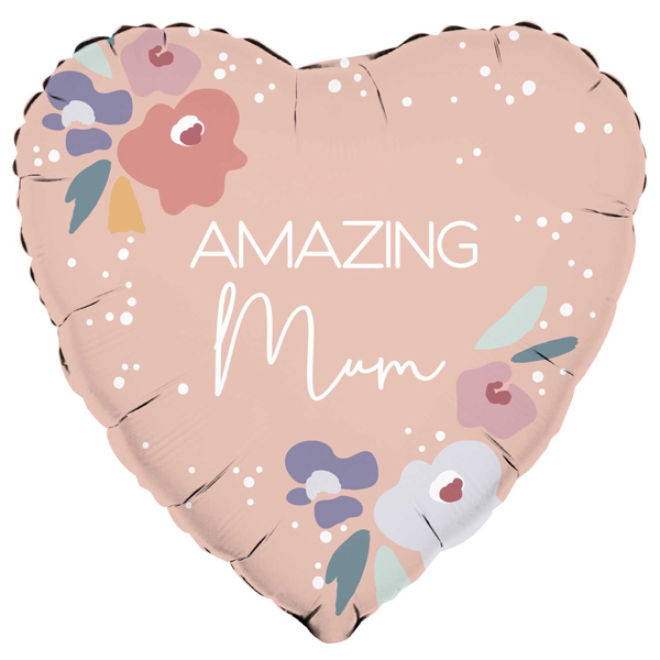 Amazing Mum Satin Luxe Jumbo Foil Balloons