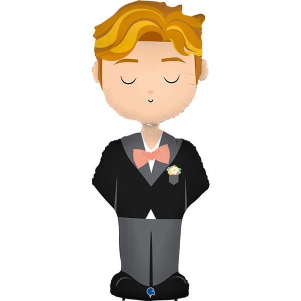 (image for) 4' The Groom Shape Balloons