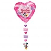 (image for) Mickey Sending All My Love Drop A Line Balloons
