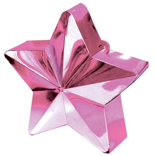(image for) Pink Star Balloon Weight 6oz