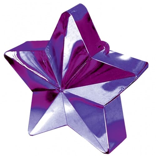 (image for) Purple Star Balloon Weight 6oz