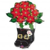 Santa's Boots Christmas SuperShape Balloons