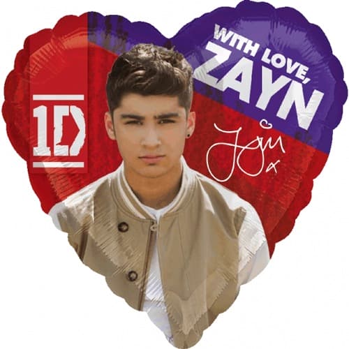 (image for) 18" Zayn One Direction Foil Balloons