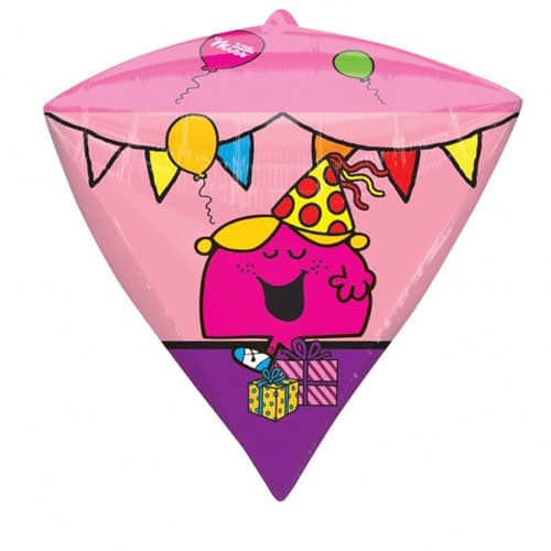 (image for) Little Miss And Friends Diamondz Foil Balloons