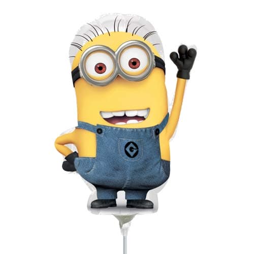 (image for) 9" Minion Mini Shape Balloons