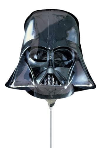 (image for) 9" Darth Vader Helmet Mini shape Balloons