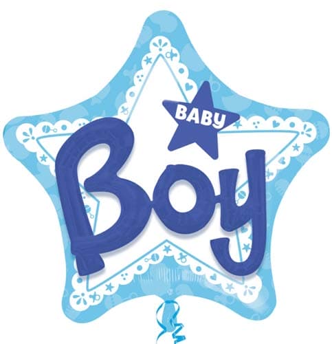 Baby Boy Multi Foil Balloons