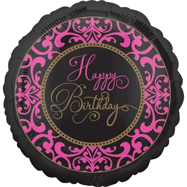 18" Fabulous Celebration Birthday Foil Balloons