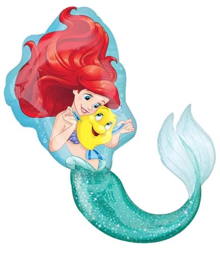 (image for) Little Mermaid Supershape Balloons