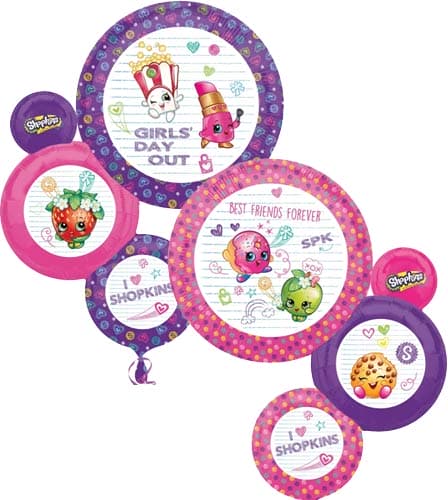 (image for) Shopkins Supershape Foil Balloons
