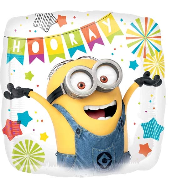 18" Despicable Me Party Foil Balloons