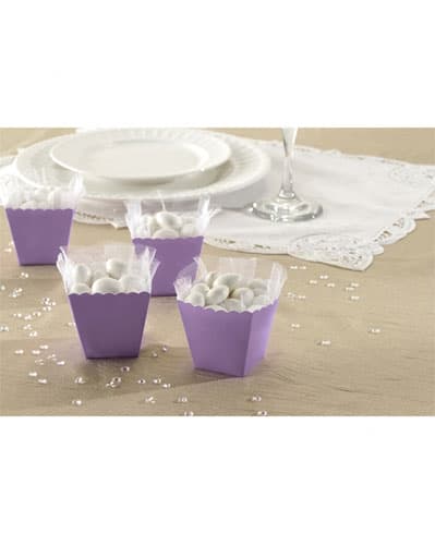 (image for) Lilac Favour Scallop Boxes 100pk