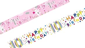 (image for) Age 1-12 Birthday Banners
