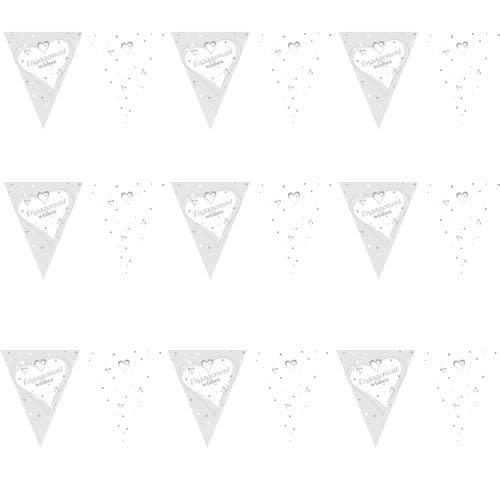 (image for) Engagement Wishes Flag Bunting