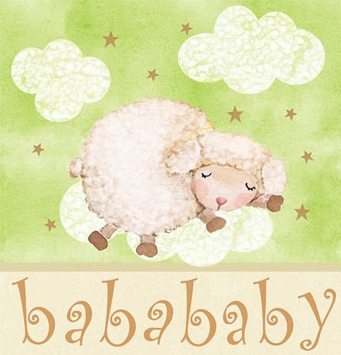 (image for) Ba Ba Baby Plastic Tablecover x1