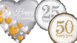 (image for) Anniversary Foil Balloons