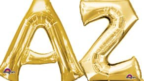 (image for) Anagram Gold Air Fill Letters