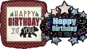 (image for) Male Birthday Foils