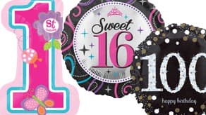 (image for) Milestone Foil Balloons