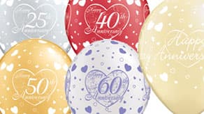 (image for) Anniversary Latex Balloons