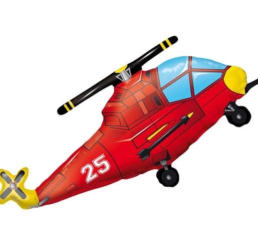 Helicopter Shape Balloons