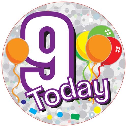 (image for) 9 Today Party Badge