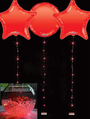 (image for) Red LED Light Garland