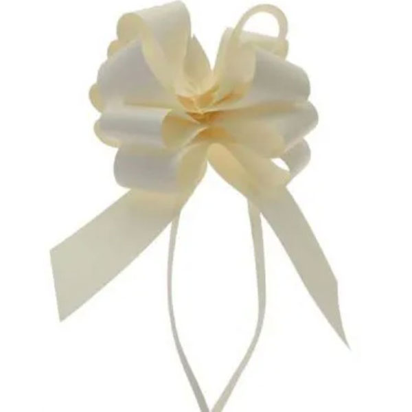 (image for) 2 Inch Eggshell Pull Bows x20