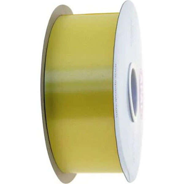 2 Inch Daffodil Yellow Poly Ribbons