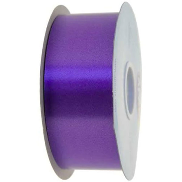 2 Inch Purple Poly Ribbons