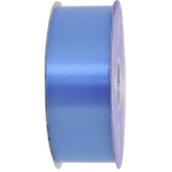 2 Inch Azure Blue Poly Ribbons