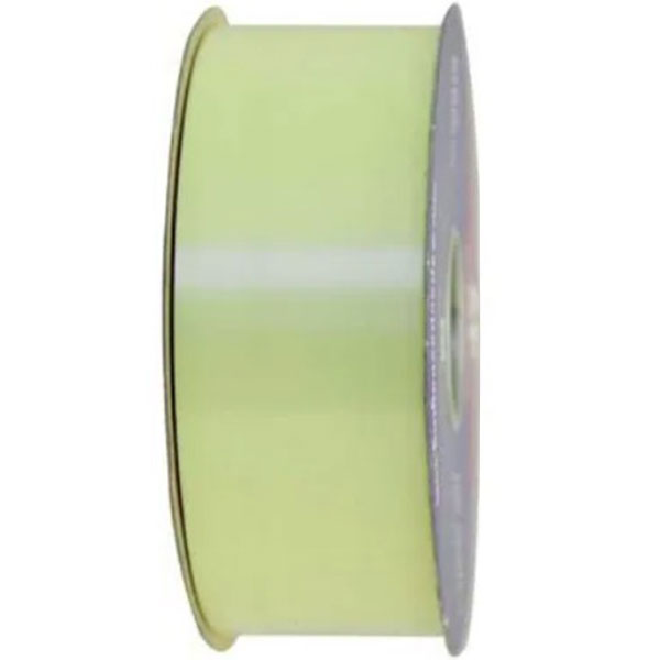 2 Inch Lemon Yellow Poly Ribbons