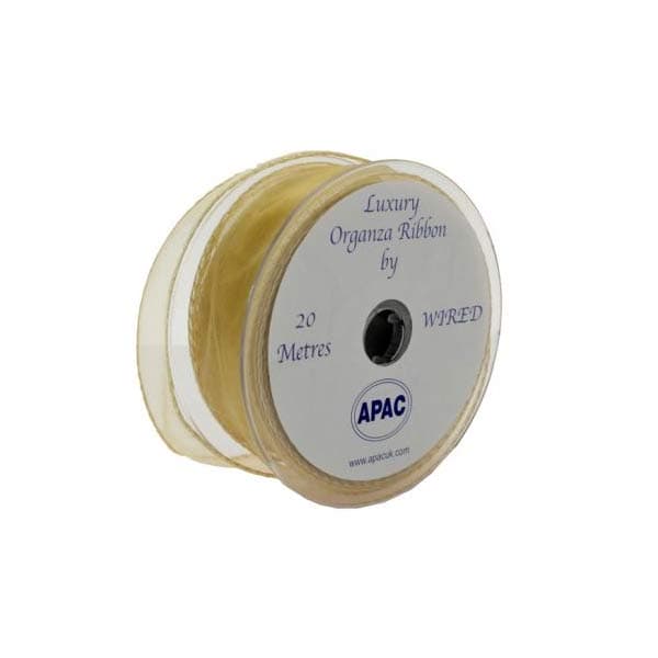 Gold Organza Ribbons