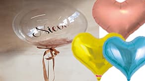 (image for) Takaratec T-Balloon, Bubble Balloon, Aqua & Jelly Hearts