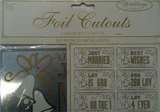 (image for) Wedding Foil Cutouts