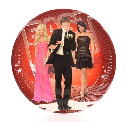 High School Musical Paper Plates x10