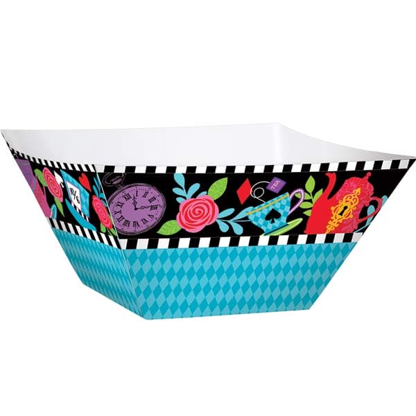 Mad Tea Party Paper Bowls 3pk