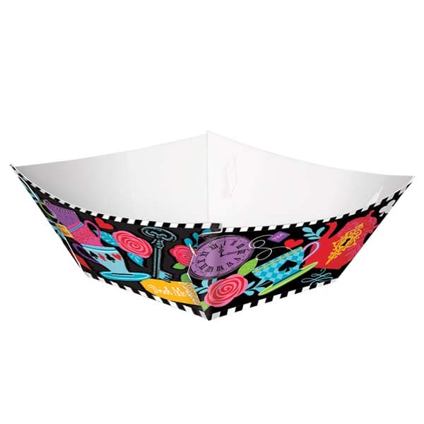 Mad Tea Party Paper Snack Bowls 3pk