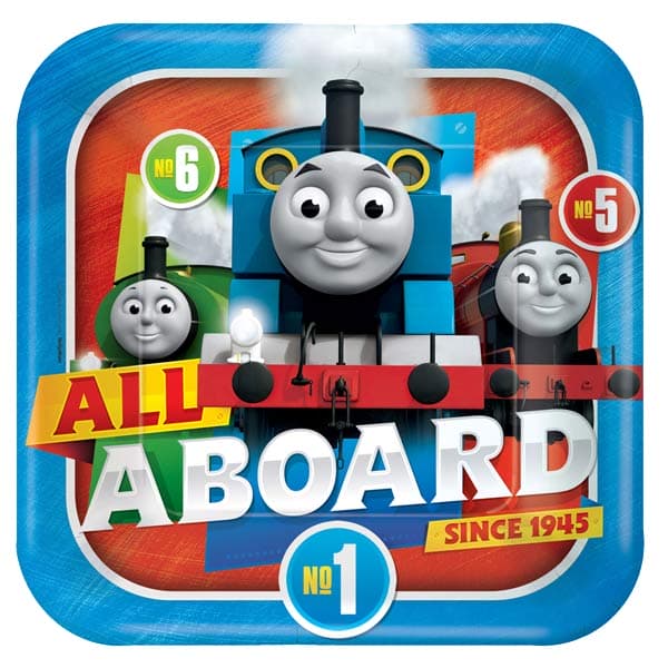 Thomas & Friends Paper Plates