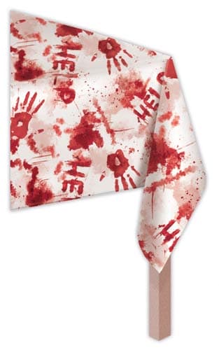 (image for) Sinister Surgery Bloody Plastic Tablecover