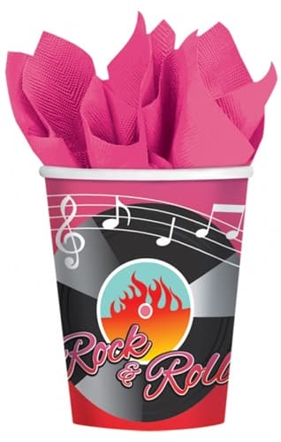 50s Classic Party Cups 8pk