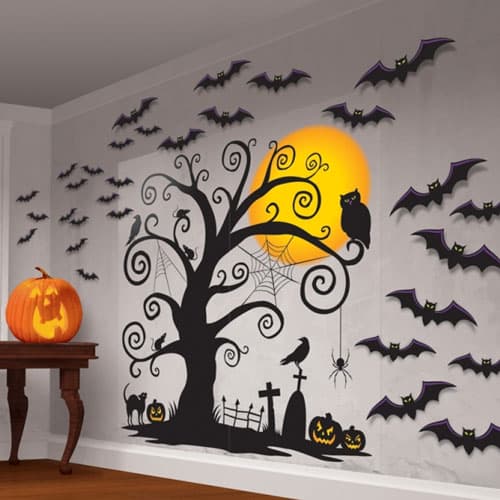 (image for) Family Friendly Wall Scene Setter Decoration Kit