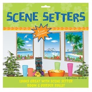 3 Giant Window View Scene Setters