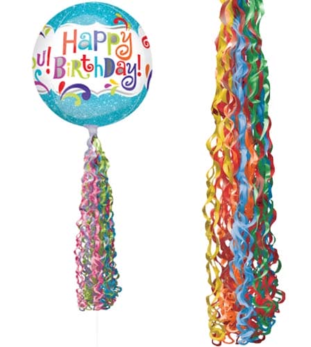 (image for) Primary Coloured Twirlz Balloon Tails